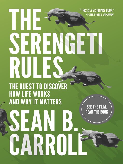 Title details for The Serengeti Rules by Sean B. Carroll - Wait list